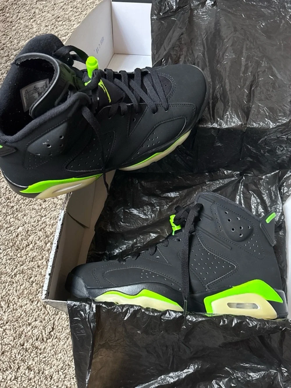 Air Jordan Lucky Green 6